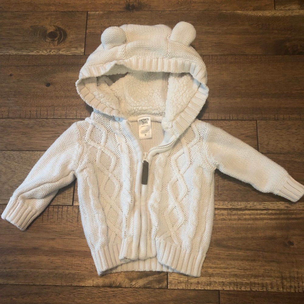 • 2/$10 baby girl sweater •